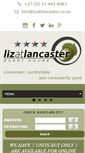 Mobile Screenshot of lizatlancaster.co.za